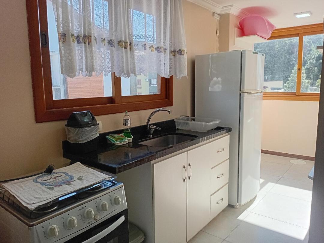 Novo Aconchego Apartamento Gramado Exterior foto